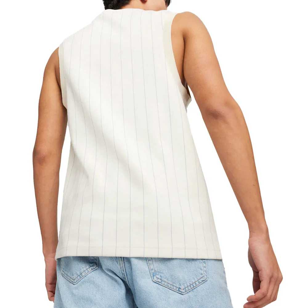 Basketball Nostalgia Knitted Crew Neck Tank Top sold by Shoebacca product image thumbnail 2