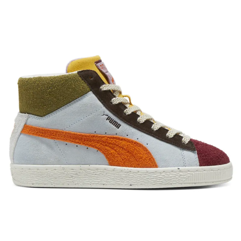 Suede Mid x Lemlem High Top Sneakers sold by Shoebacca
