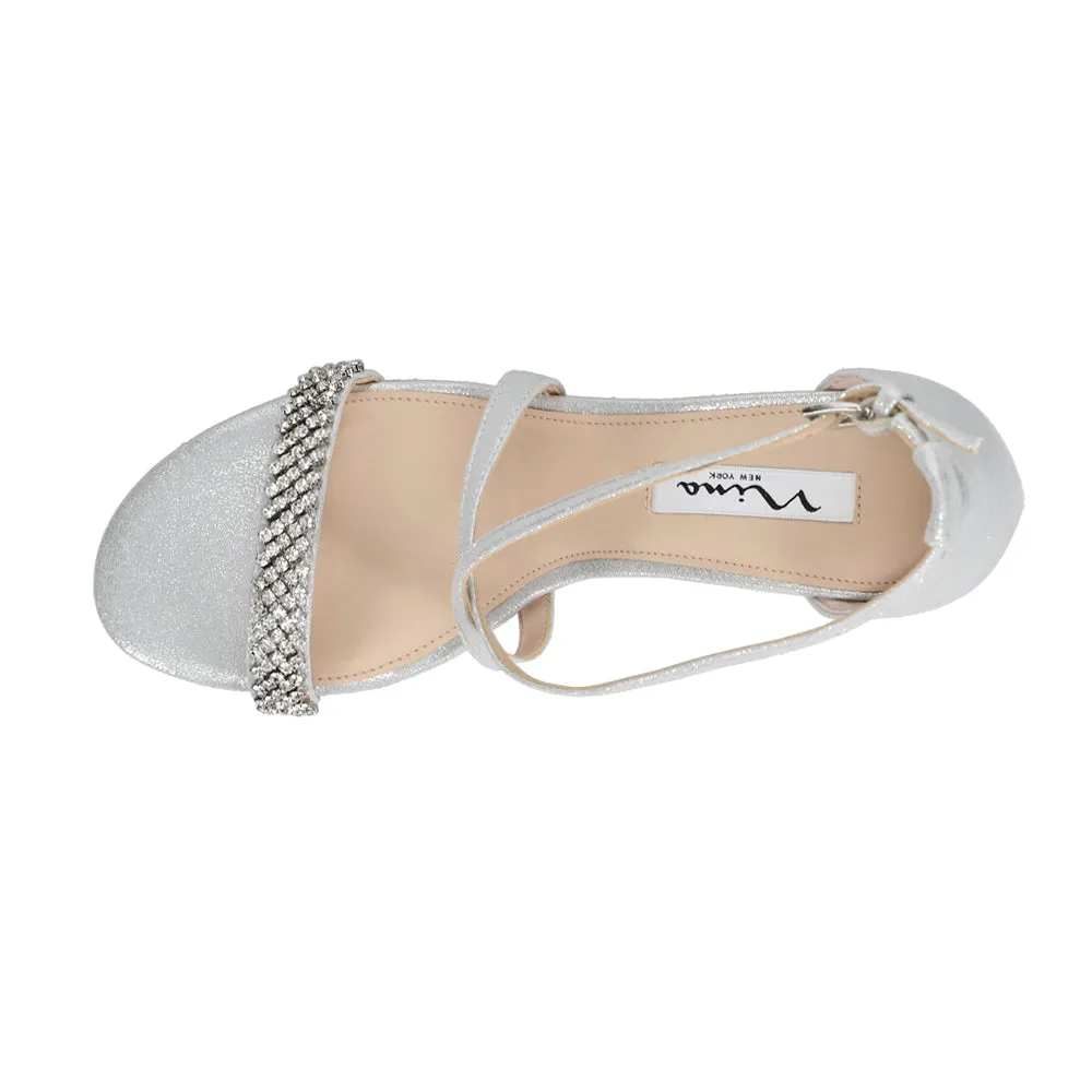 Nora Rhinestone Block Heel Sandals sold by Shoebacca product image thumbnail 4