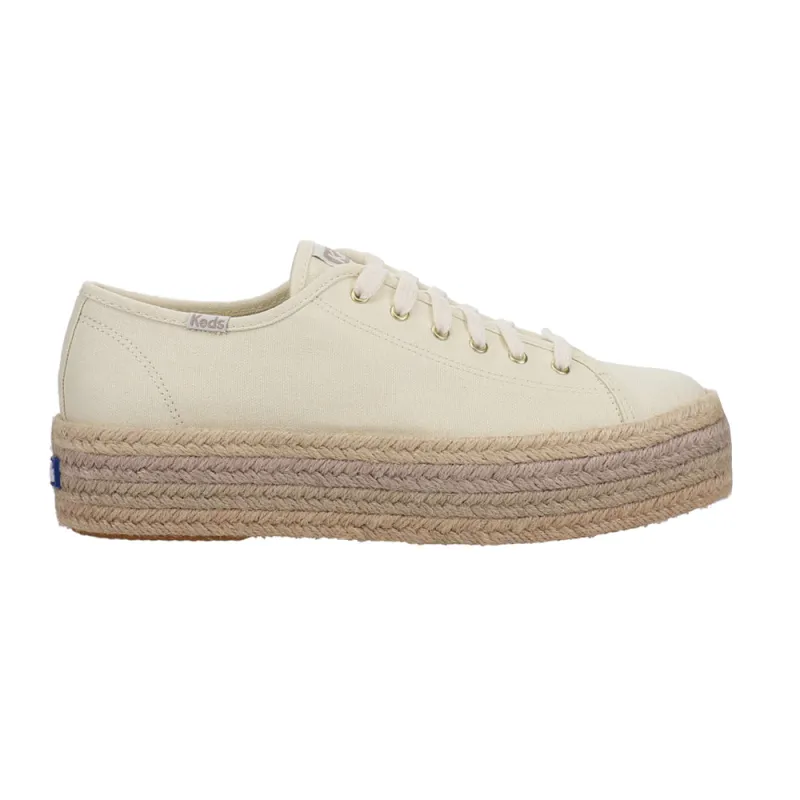 Triple Up Canvas Ombre Jute Foxing Lace Up Sneakers sold by Shoebacca
