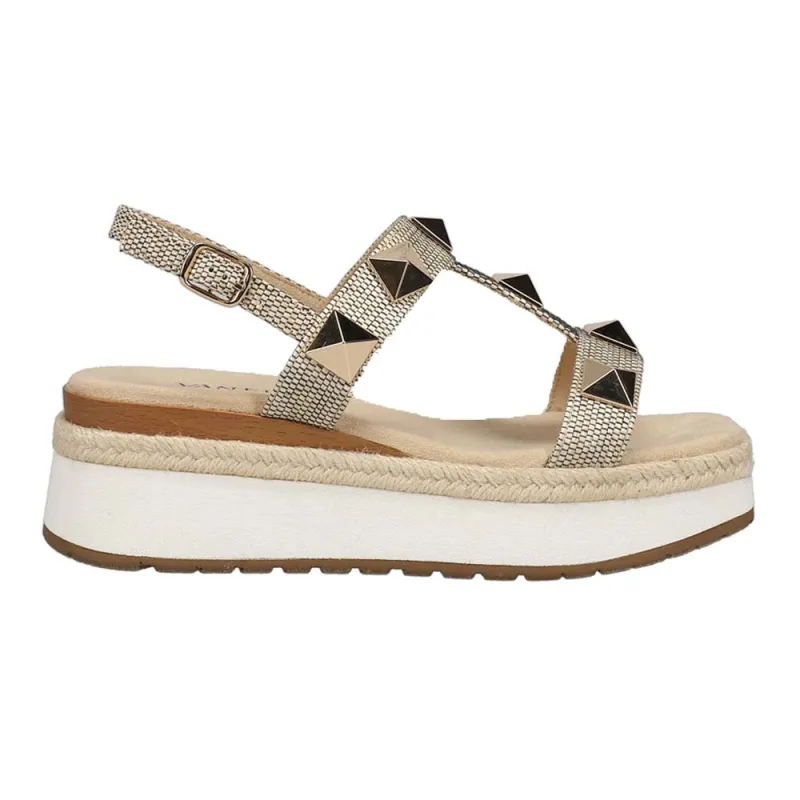 Edrys Studded Espadrille Platform Slingback Sandals made by VANELi