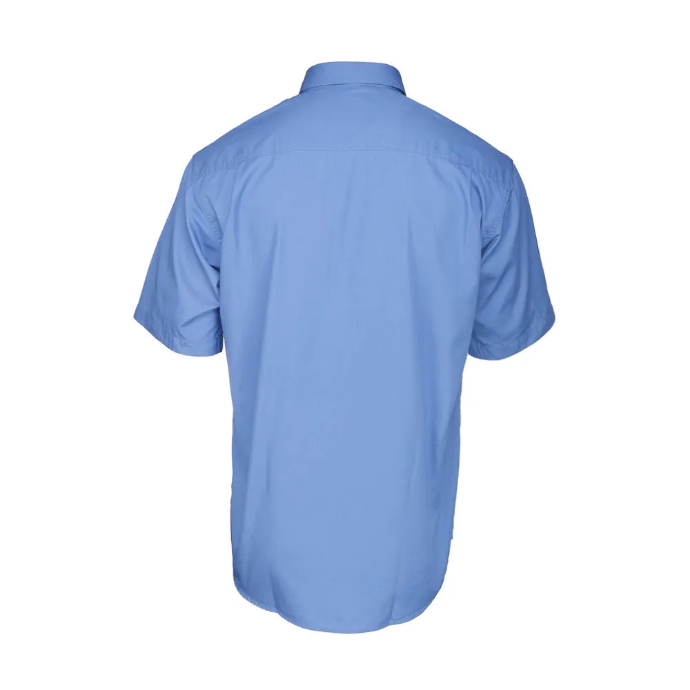 EZCare Woven Collared Short Sleeve Button Up Shirt sold by Shoebacca product image thumbnail 2