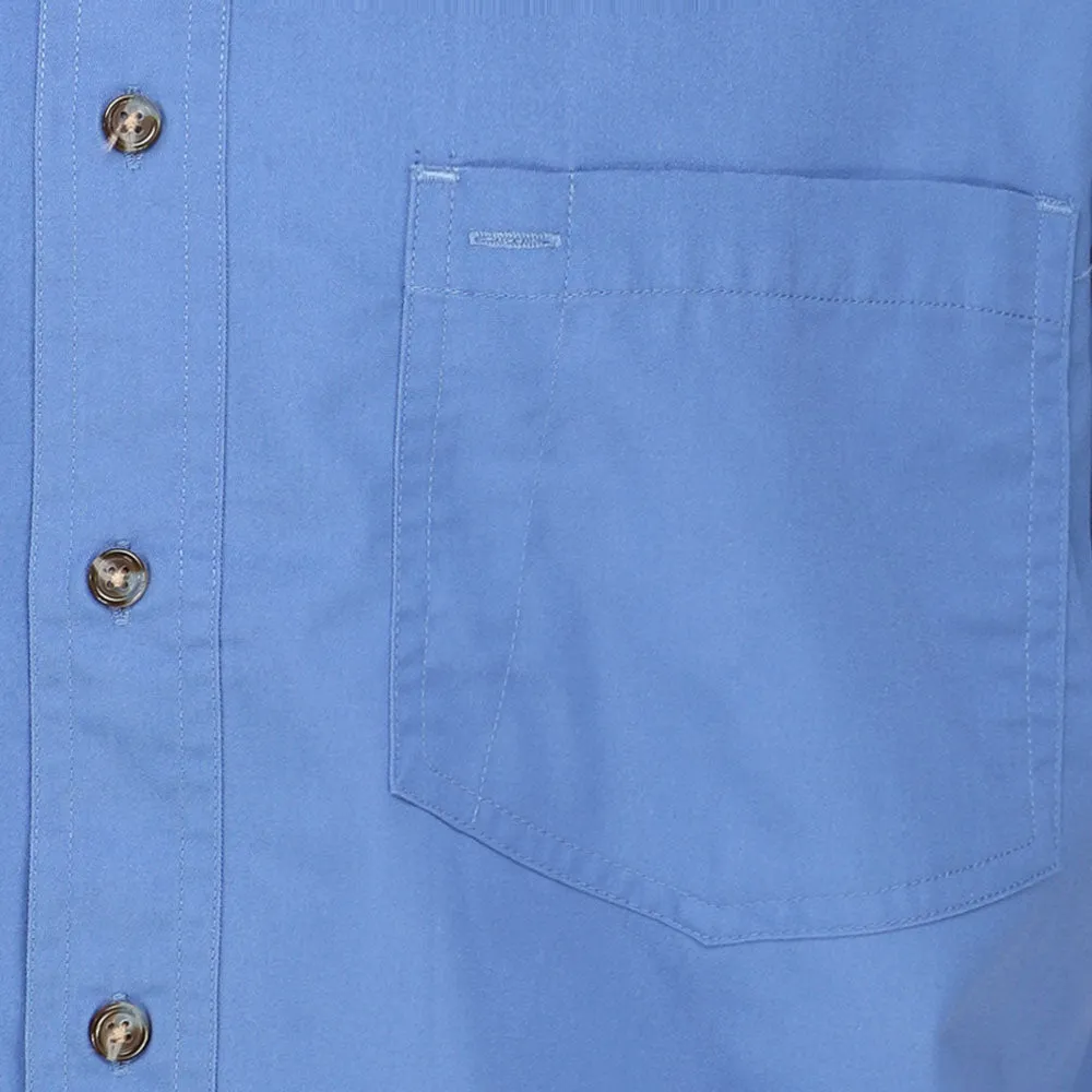 EZCare Woven Collared Short Sleeve Button Up Shirt sold by Shoebacca product image thumbnail 4