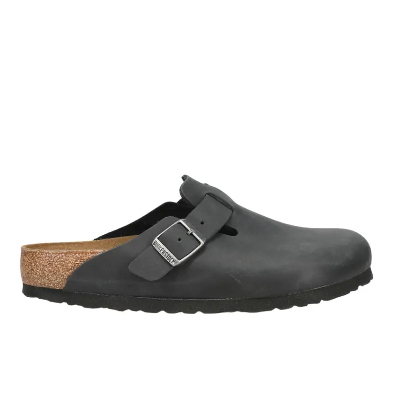 Boston Oiled Leather Clogs made by Birkenstock