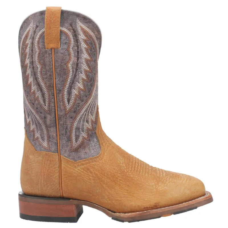Dugan Embroidered Square Toe Cowboy Boots made by Shoebacca
