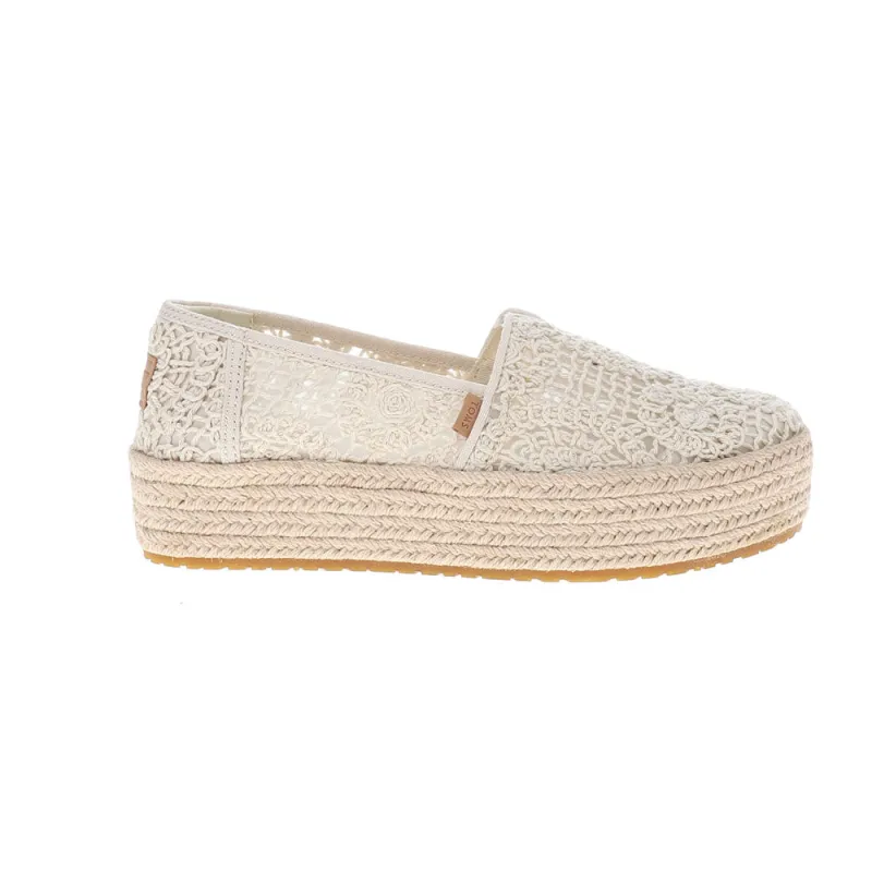 Valencia Platform Espadrille Flats sold by Shoebacca