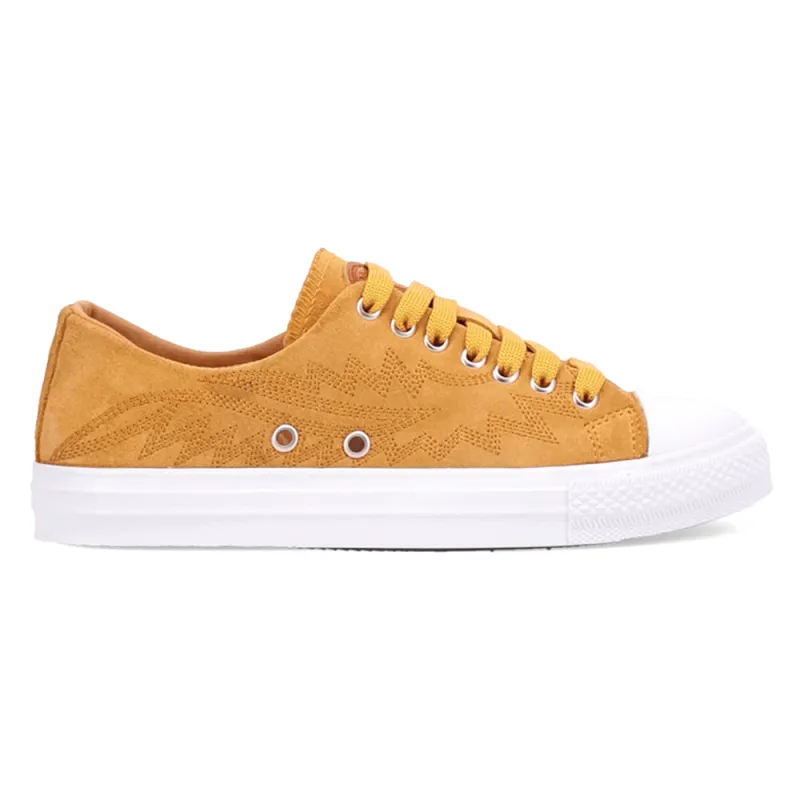 Campus Embroidered Lace Up Sneakers sold by Shoebacca