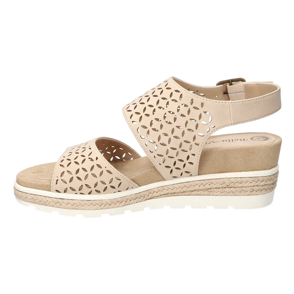 Inaya Cut Out Slingback Wedge Sandals sold by Shoebacca product image thumbnail 3