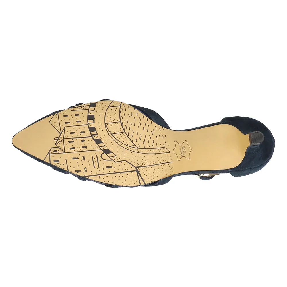 Malani Pointed Toe Kitten Heel Pumps sold by Shoebacca product image thumbnail 5