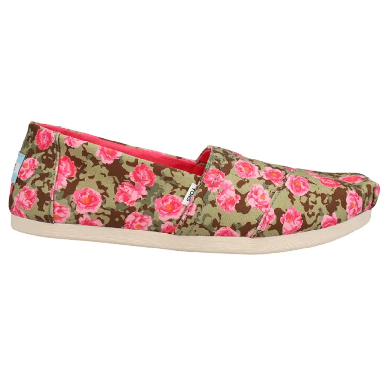 Alpargata Floral Slip On Flats sold by Shoebacca