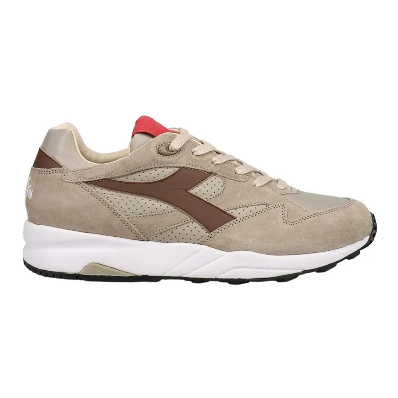 Eclipse Italia Perforated Lace Up Sneakers made by Diadora