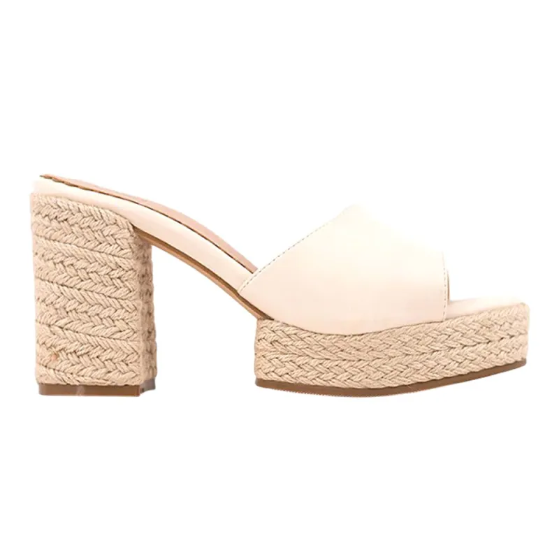 Elvira Platform Block Heel Sandals sold by Shoebacca