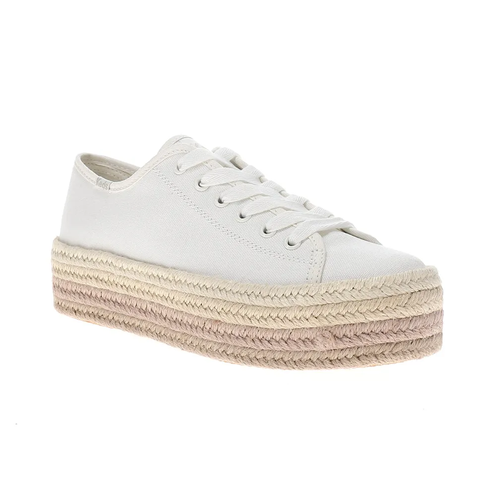 Triple Up Canvas Jute Foxing Lace Up Sneakers sold by Shoebacca product image thumbnail 2