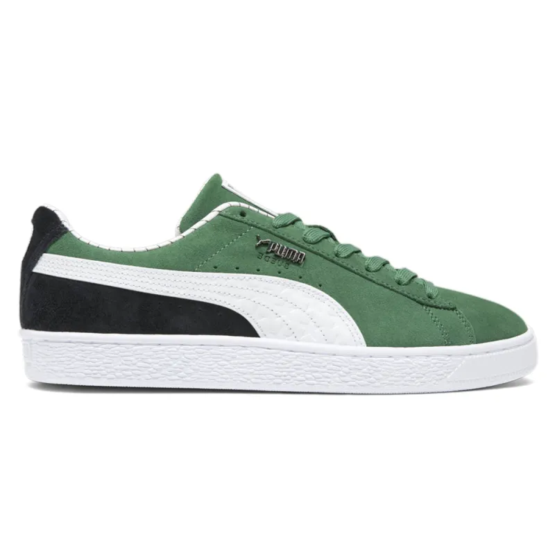 Suede Pinstripe Sports Club Lace Up Sneakers made by Puma