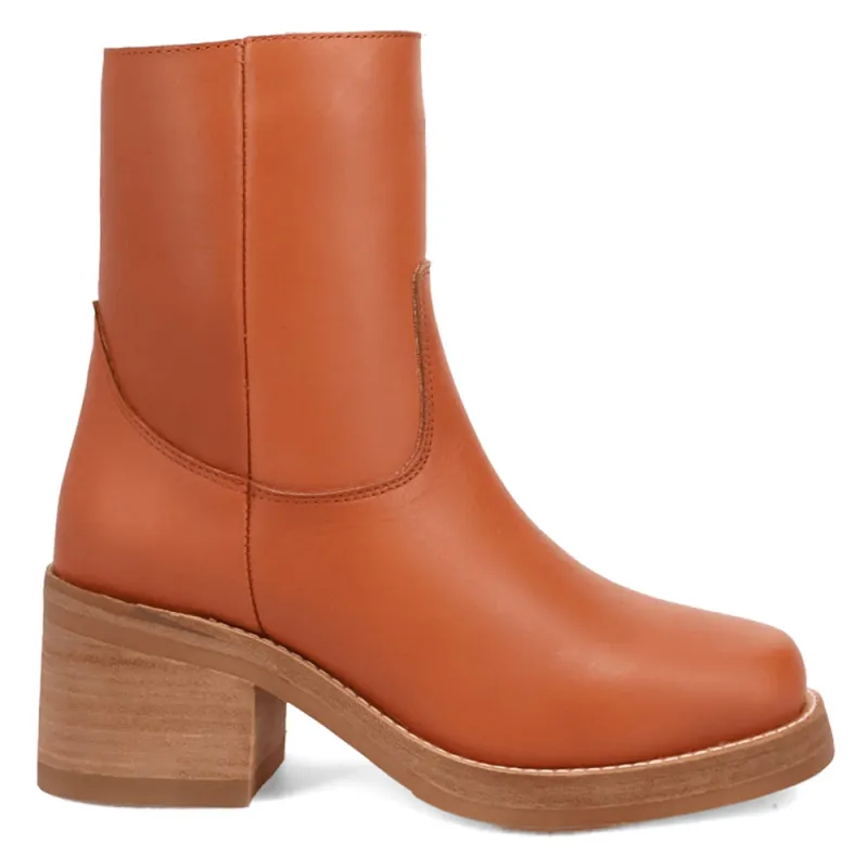 Roxy Round Toe Block Heel Zippered Boots sold by Shoebacca