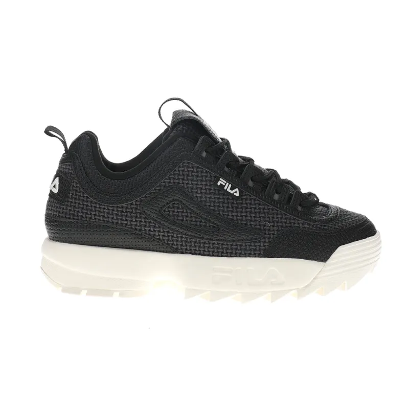Disruptor 2 Woven Lace Up Sneakers made by Fila