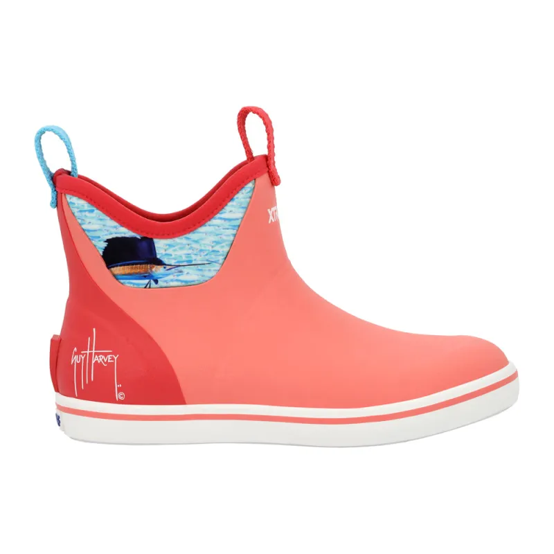 Ankle Deck Round Toe Pull On Boots sold by Shoebacca