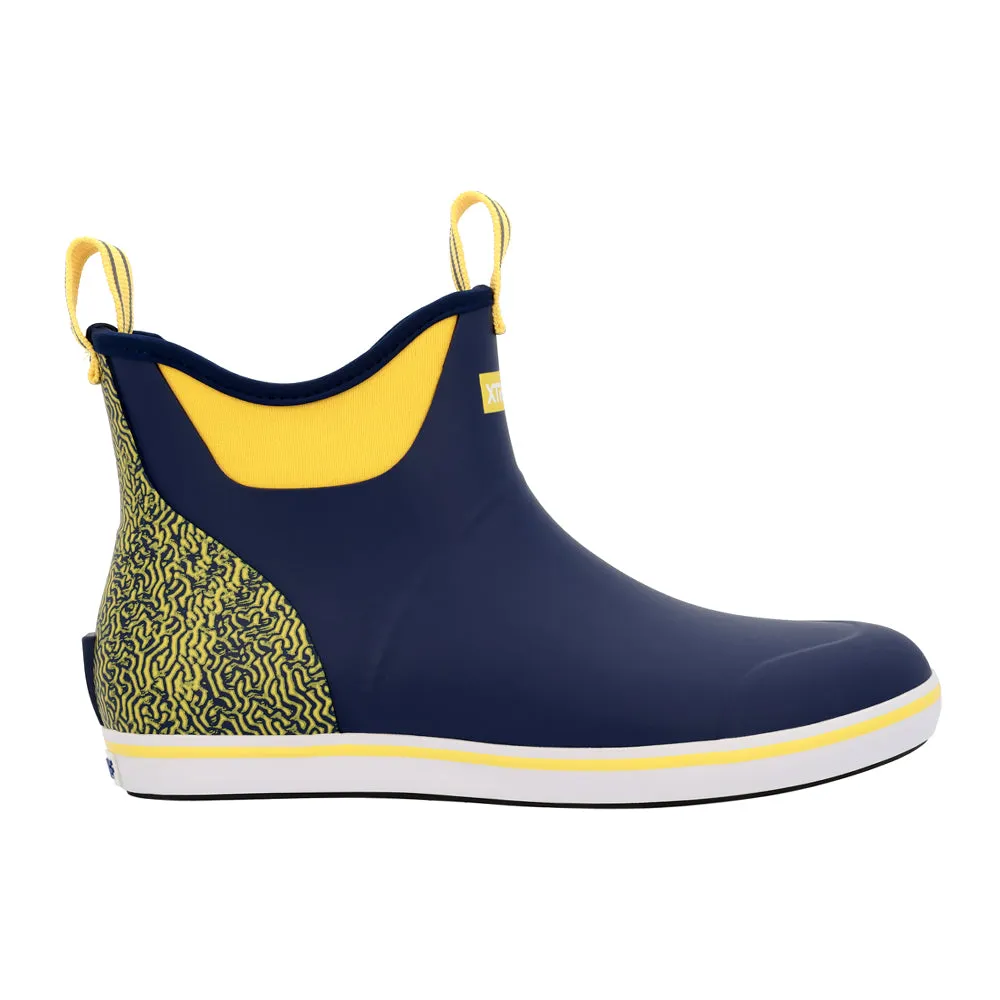 Tailgate Ankle Deck Round Toe Pull On Rain Boots sold by Shoebacca