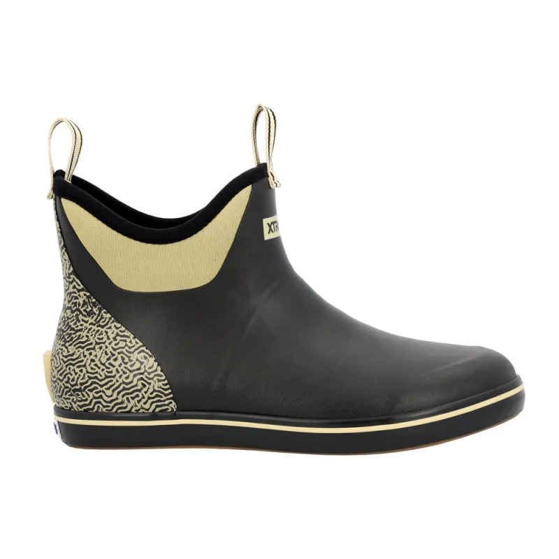 Tailgate Ankle Deck Round Toe Pull On Rain Boots sold by Shoebacca