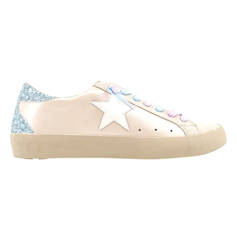 Paula Metallic Lace Up Sneakers sold by Shoebacca