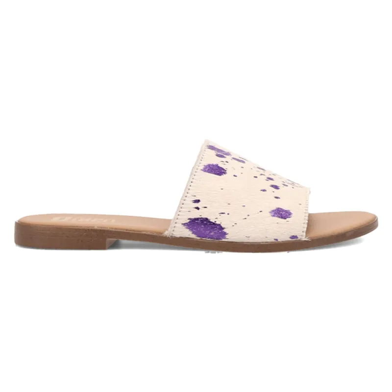 Moo Moo Metallic Slide Sandals sold by Shoebacca