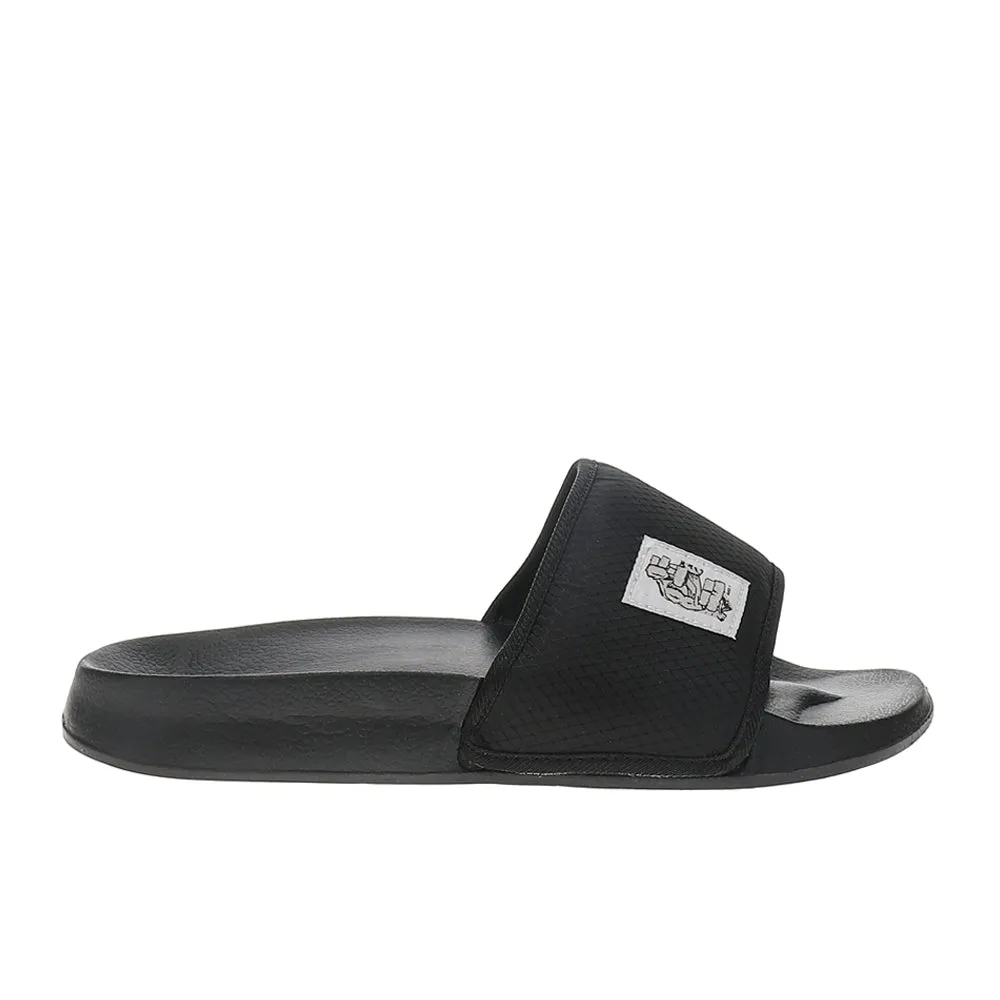 Shatter Slide Sandals sold by Shoebacca