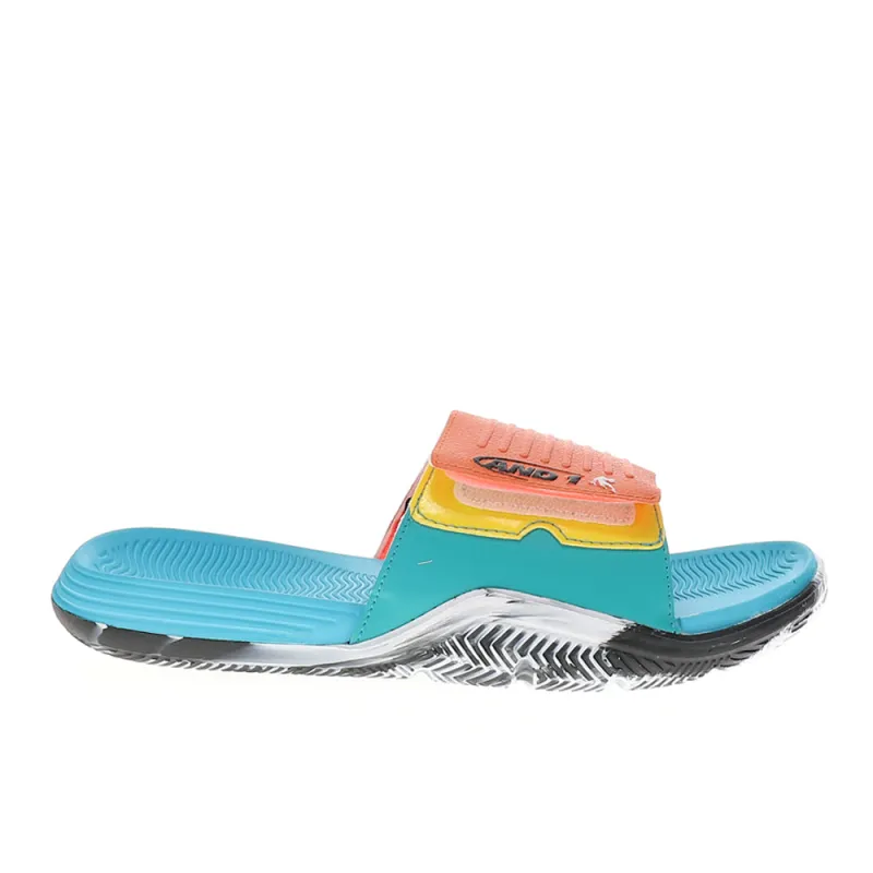 Nothing But Net Slide Sandals sold by Shoebacca