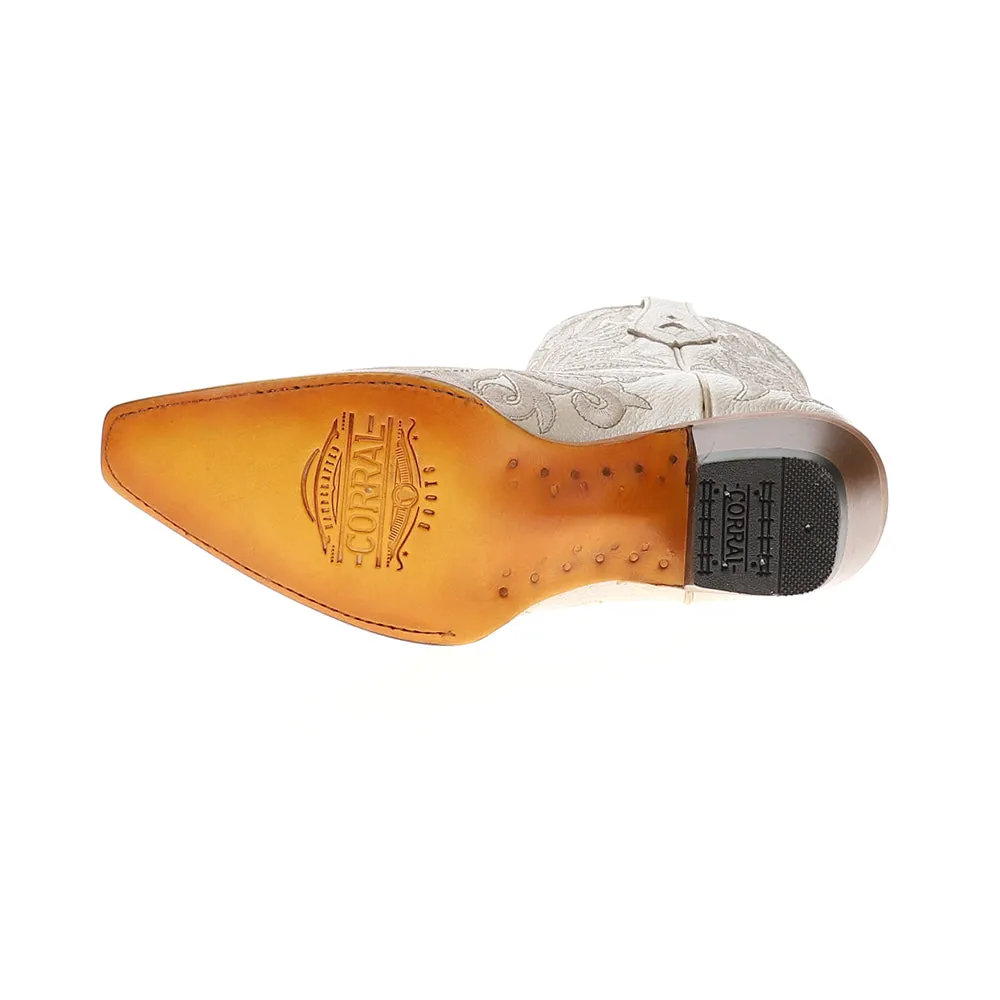 Ankle Embroidered Snip Toe Pull On Cowboy Booties sold by Shoebacca product image thumbnail 5