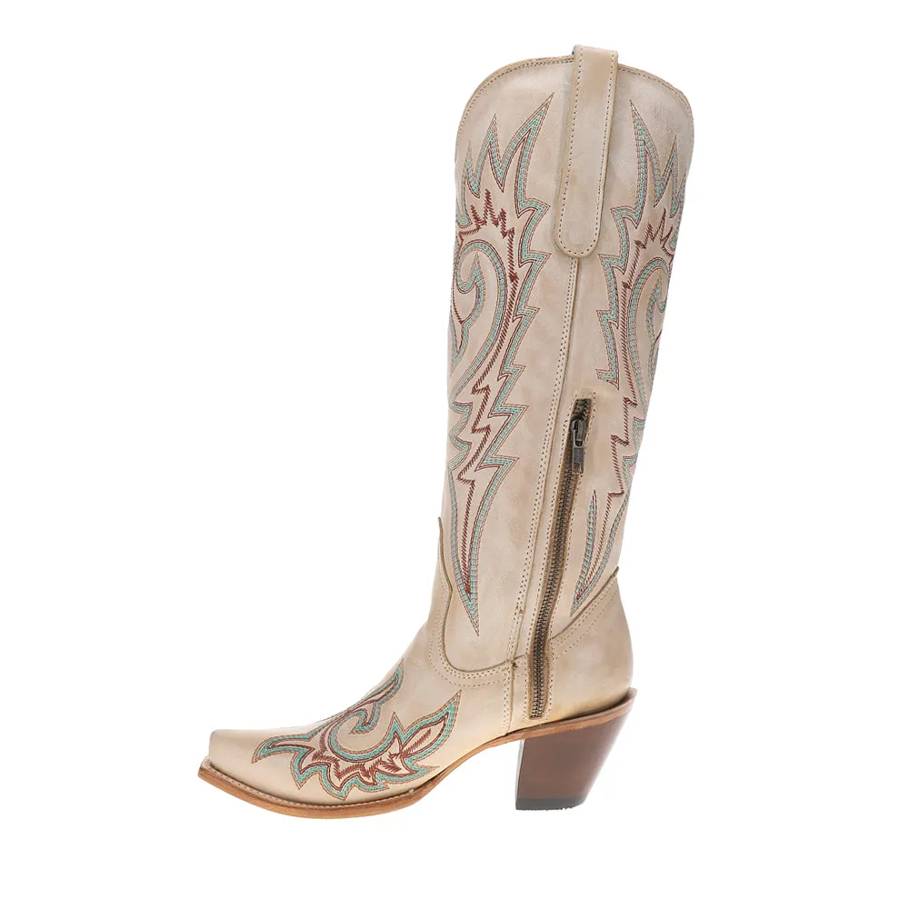 Embroidered Snip Toe Pull On Cowboy Boots sold by Shoebacca product image thumbnail 3
