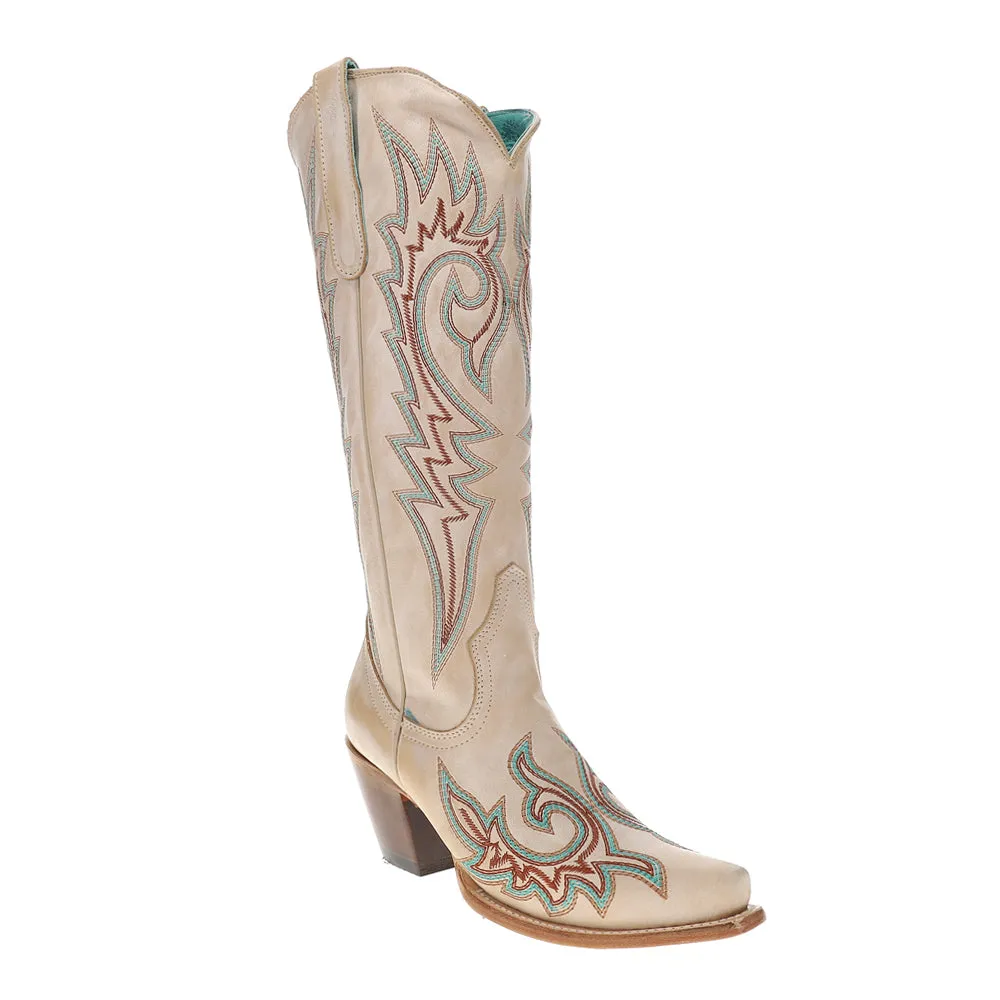 Embroidered Snip Toe Pull On Cowboy Boots sold by Shoebacca product image thumbnail 2