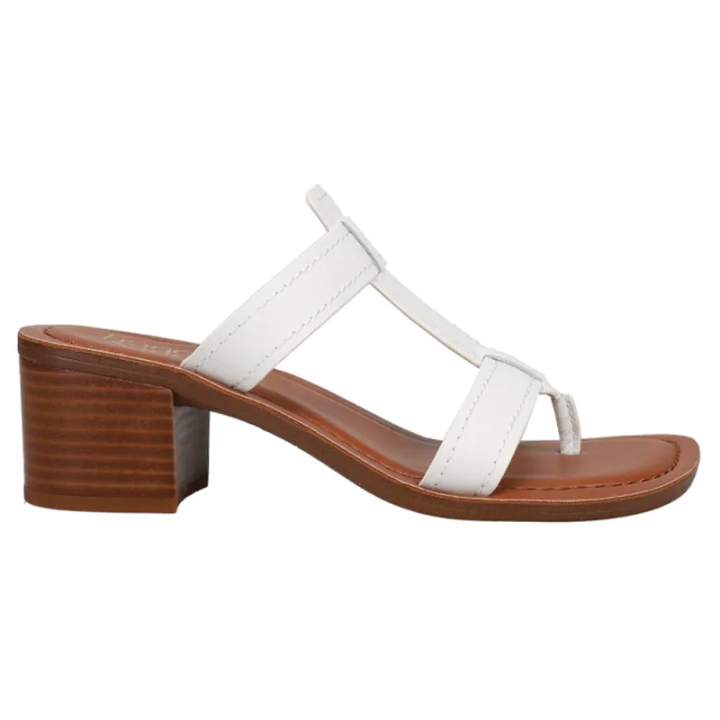 Ezra Block Heel Sandals made by Shoebacca