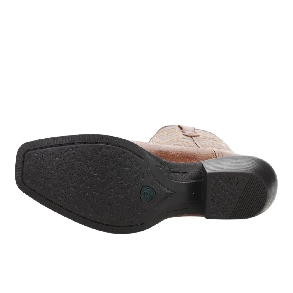 Round Up Embroidery Square Toe Cowboy Boots sold by Shoebacca product image thumbnail 5