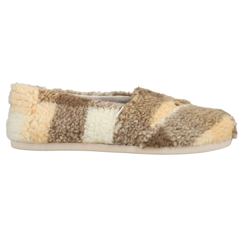 Alpargata Fuzzy Slip On Flats sold by Shoebacca