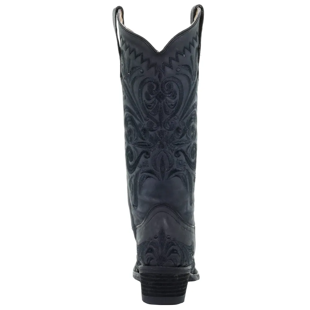 Filigree Embroidery Snip Toe Cowboy Boots sold by Shoebacca product image thumbnail 3
