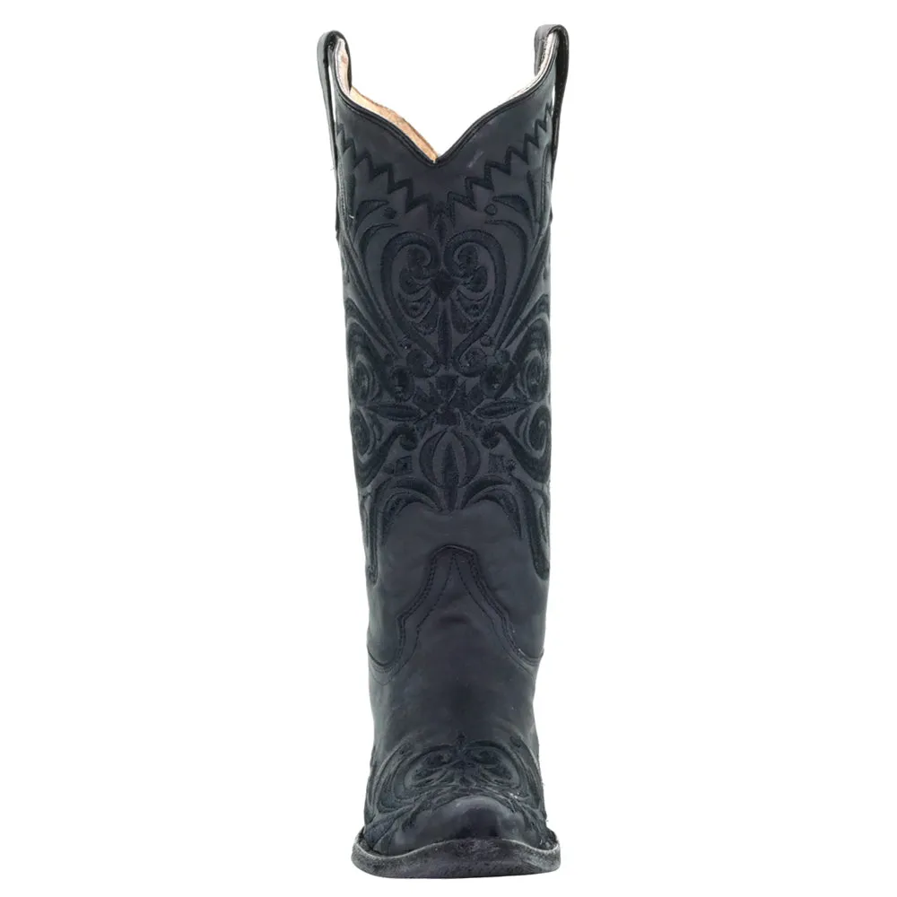 Filigree Embroidery Snip Toe Cowboy Boots sold by Shoebacca product image thumbnail 5
