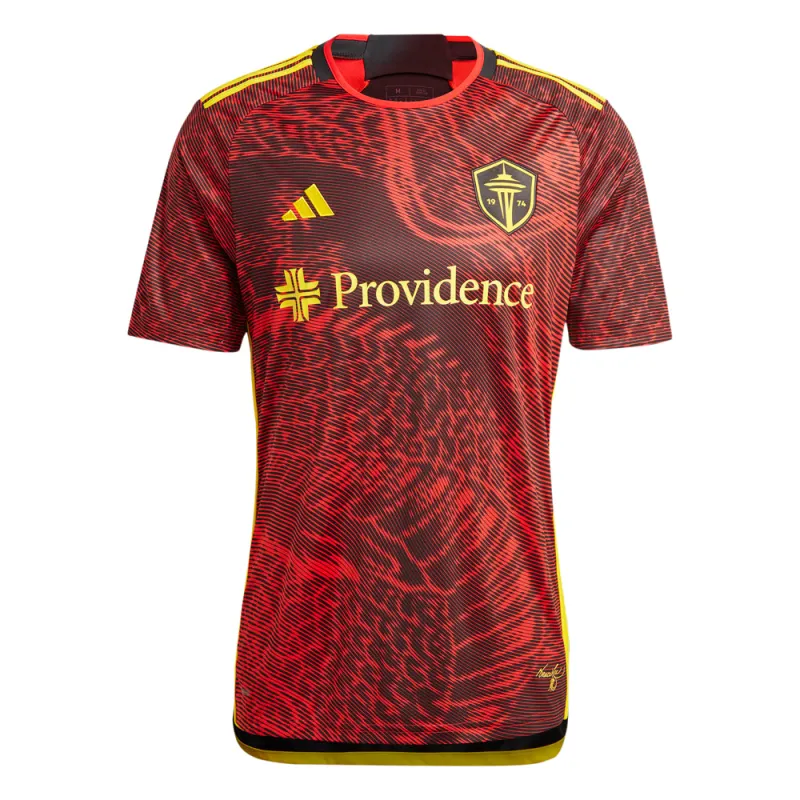 Seattle Sounders FC 23/24 Away Crew Neck Short Sleeve Soccer Jersey made by Adidas
