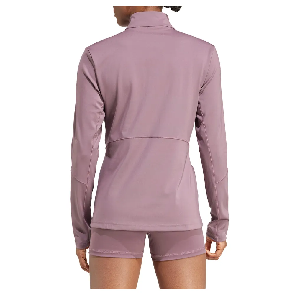 Hyperglam Training Long Sleeve Quarter Zip Pullover Top sold by Shoebacca product image thumbnail 2