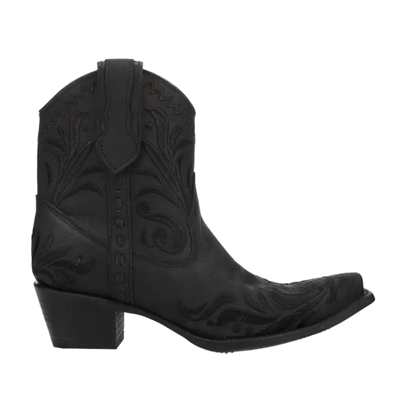 Embroidered Snip Toe Zippered Cowboy Booties made by Shoebacca