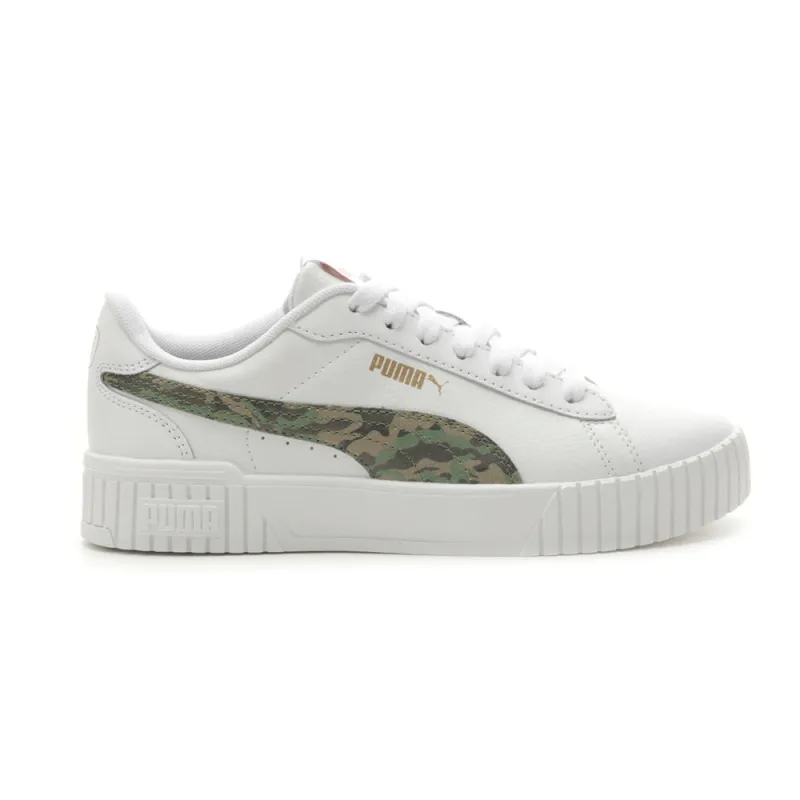 Carina Crew 2 Camouflage Lace Up Sneakers made by Puma