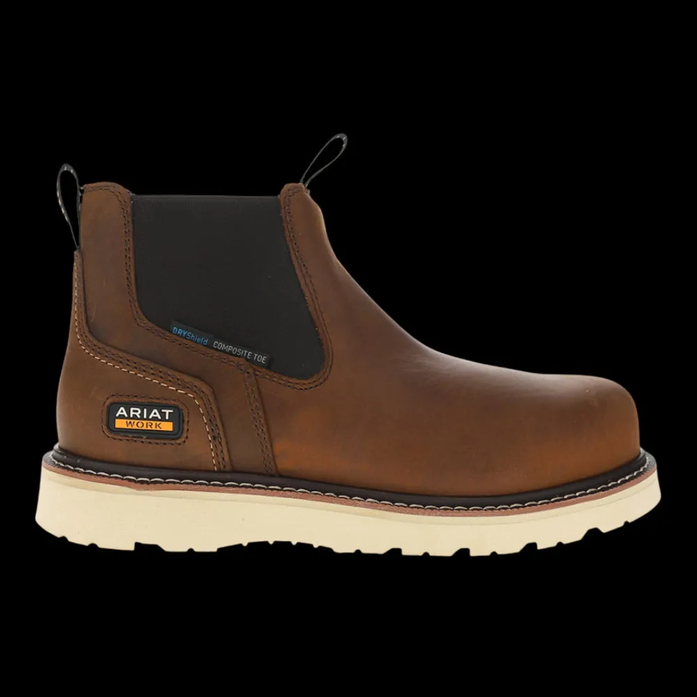 Rebar 6 Inch Waterproof Composite Toe Work Boots sold by Shoebacca