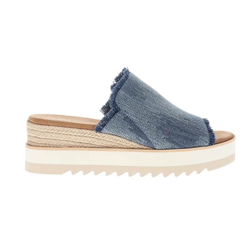 Diana Mule Platform Wedge Espadrille Sandals sold by Shoebacca