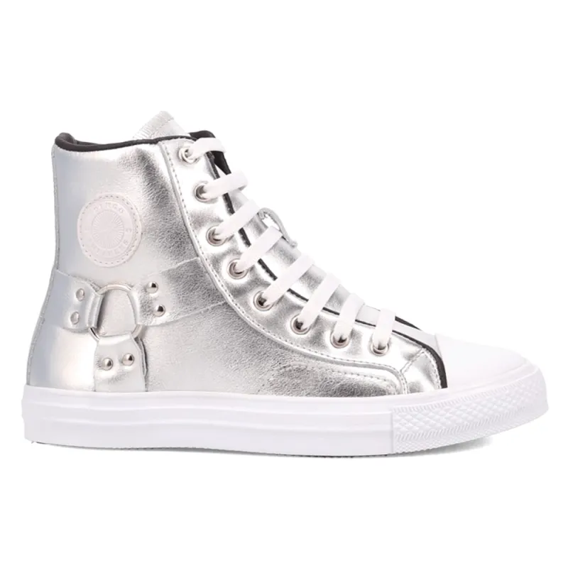 Knarly Metallic High Top Sneakers made by dingo
