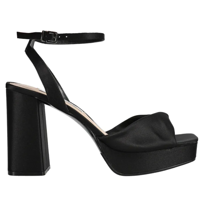 Stacie Platform Block Heel Evening Sandals made by Nina