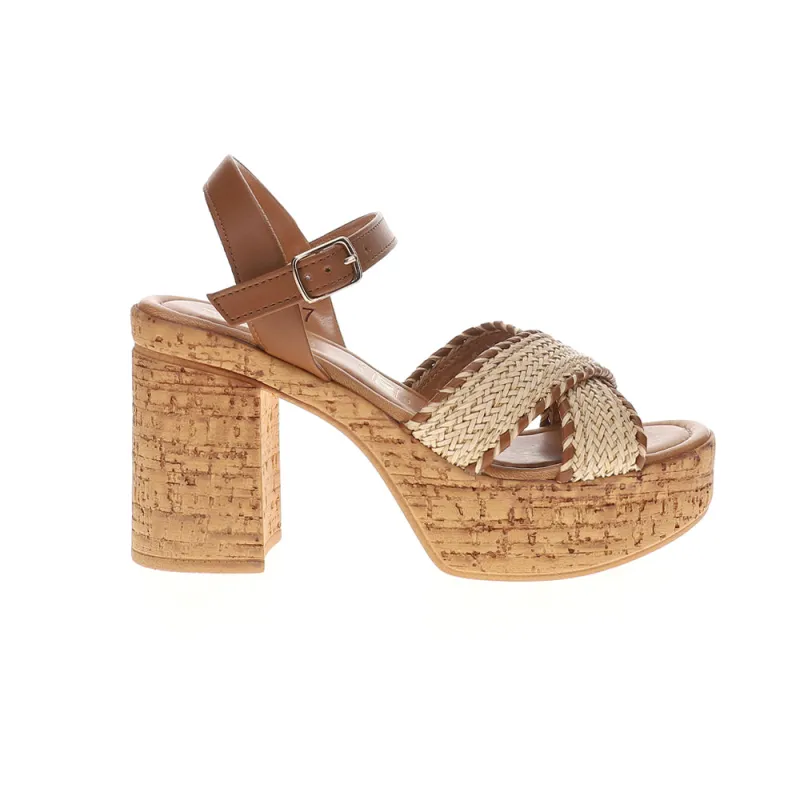 Bravo Platform Block Heel Strappy Sandals sold by Shoebacca