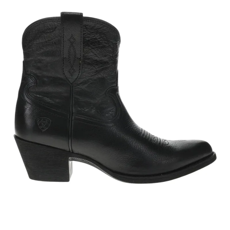 Maggie Embroidered Pointed Toe Cowboy Booties made by Ariat