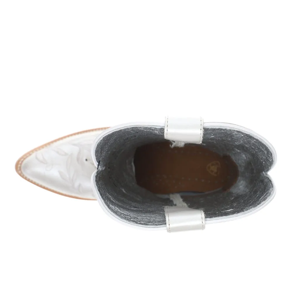 Romance Floral Embroidered Pointed Toe Cowboy Boots sold by Shoebacca product image thumbnail 4