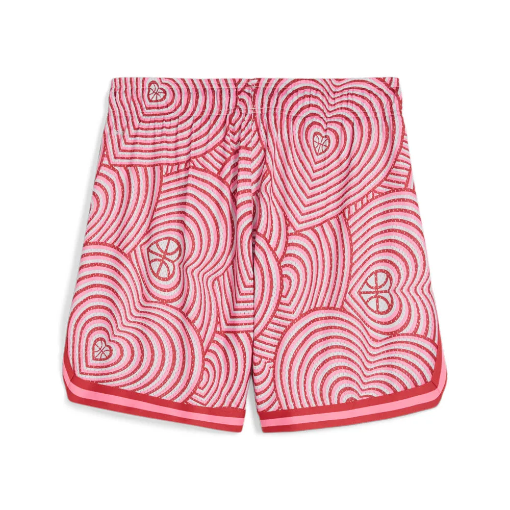 Game Love Big Heart Graphic Drawstring Shorts sold by Shoebacca product image thumbnail 2