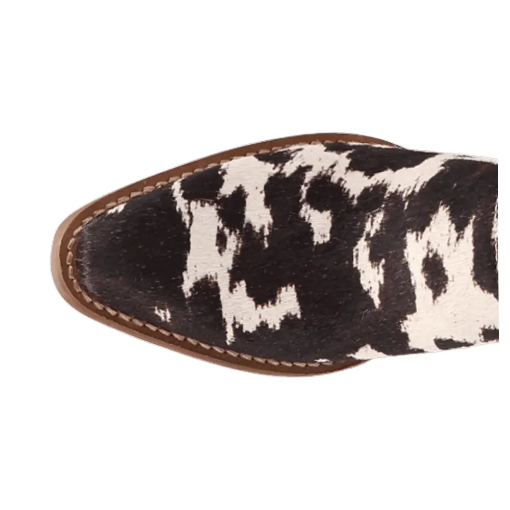 Calico Cow Round Toe Mule Slip On Boots sold by Shoebacca product image thumbnail 4