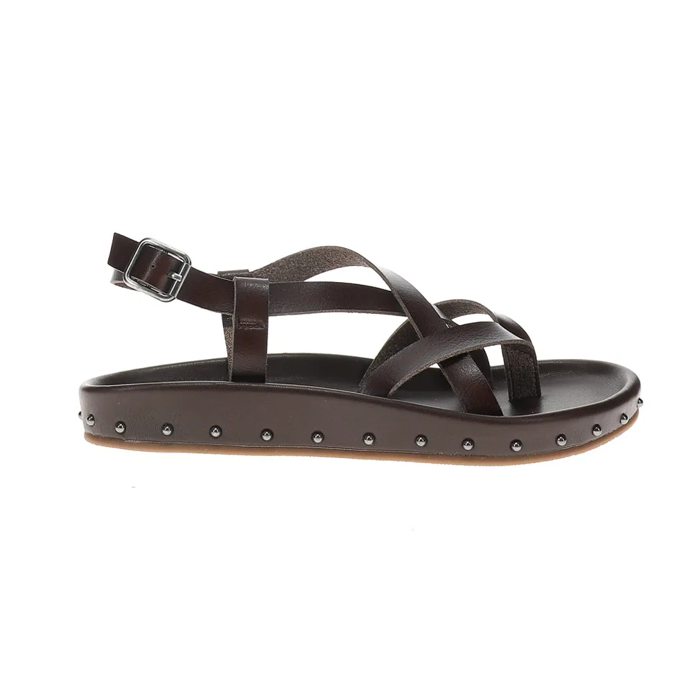 Zurie Studded Slingback Strappy Sandals sold by Shoebacca