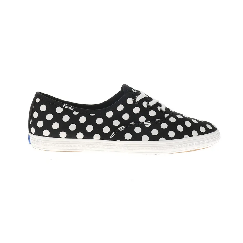 Champion Point Low Canvas Polka Dot Lace Up Sneakers made by Keds